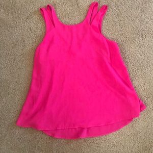 hot pink top